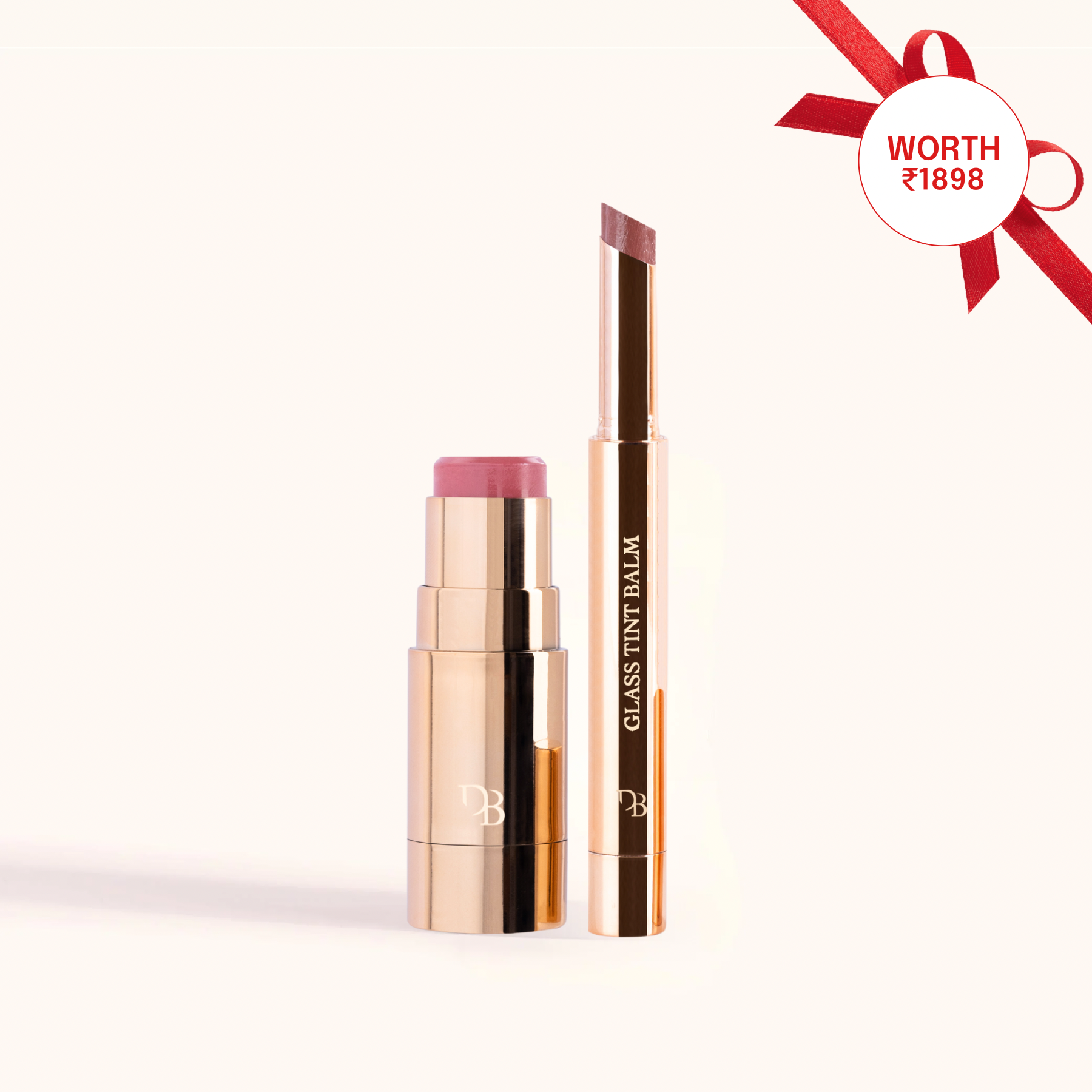 Blush & Glow Duo - Glass Tint Balm & All over you multistick